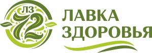 Логотип ЛАВКА ЗДОРОВЬЯ 72 горизонтальный